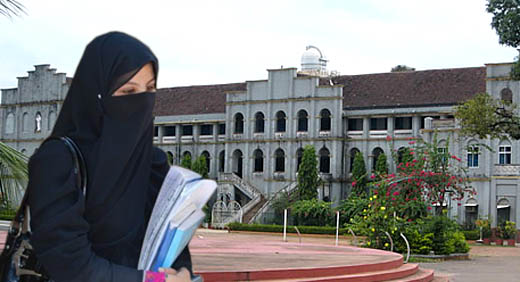burqa ban in Aloysius College